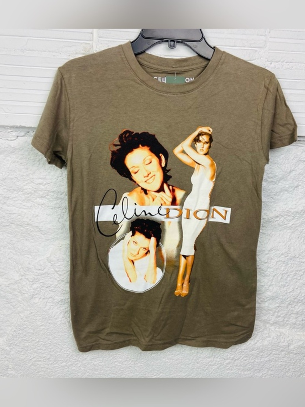 NWT Celine Dion Graphic cotton Tee size XXS